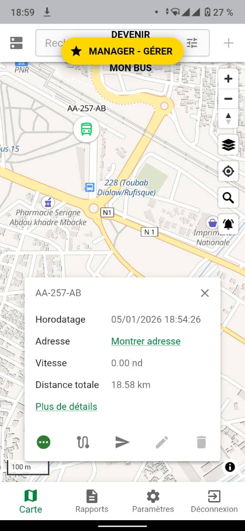 WayTrack App Mobile
